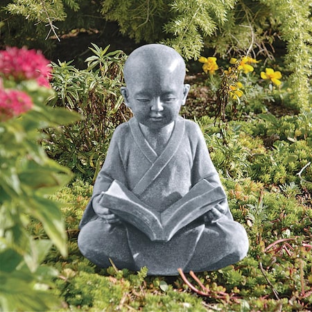 Design Toscano Baby Buddha Studying the Five Precepts Statue QL4195